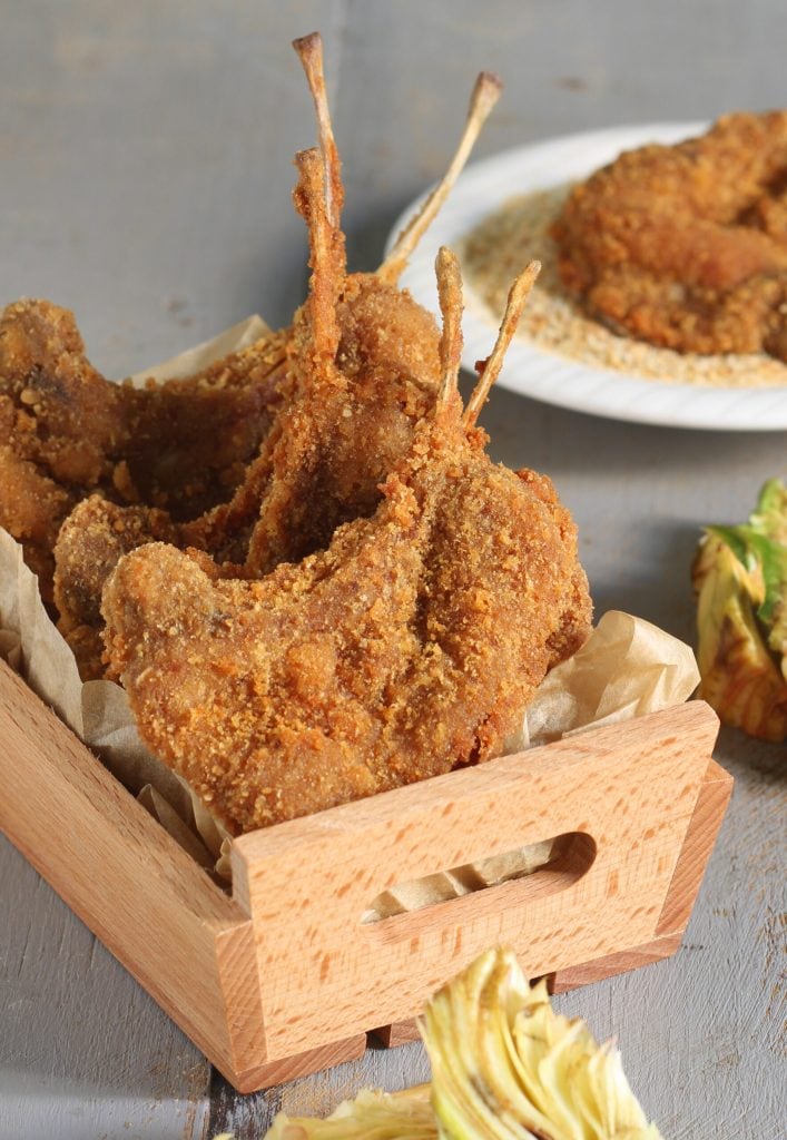 Breaded Lamb Chops