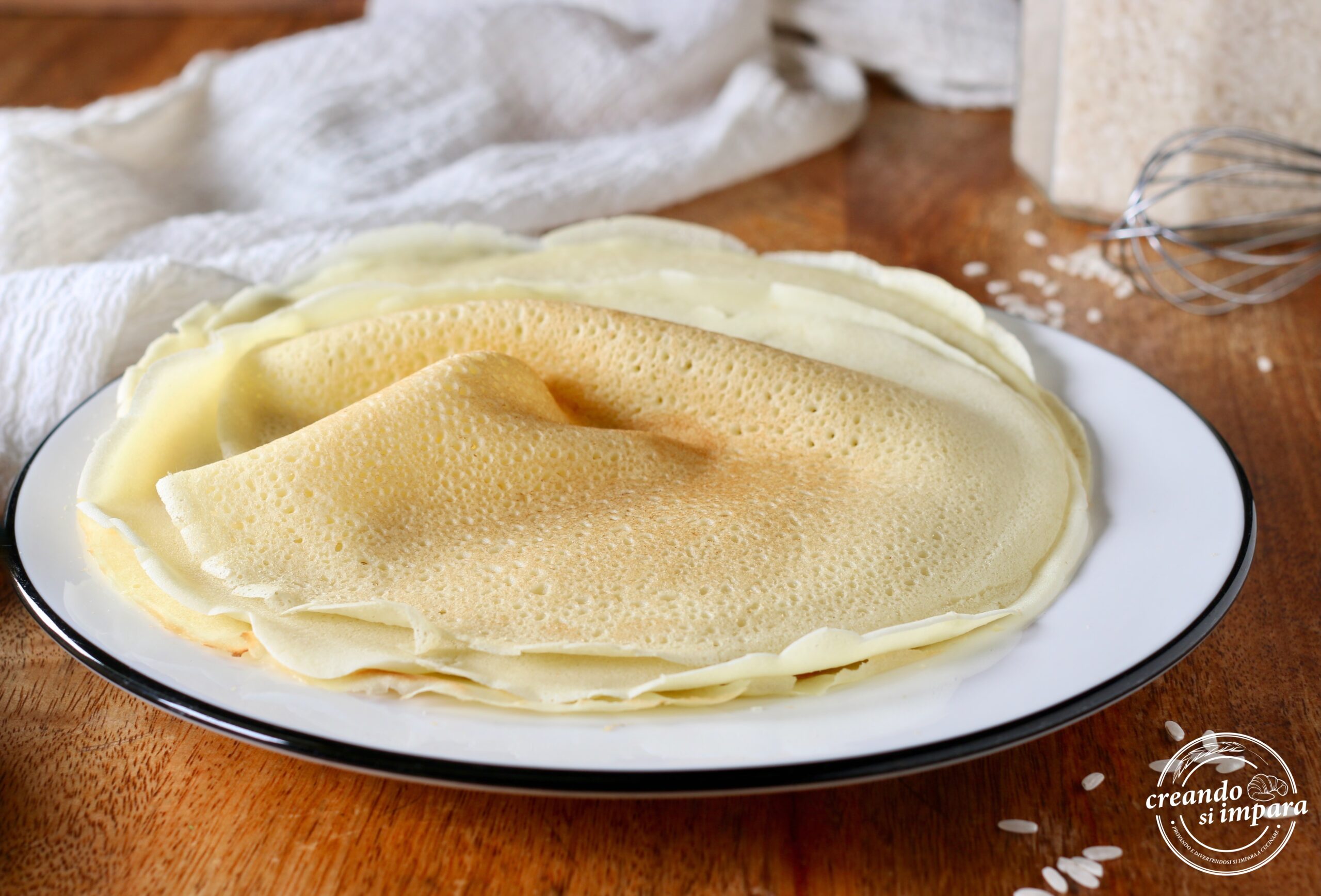 Rice Flour Crepes