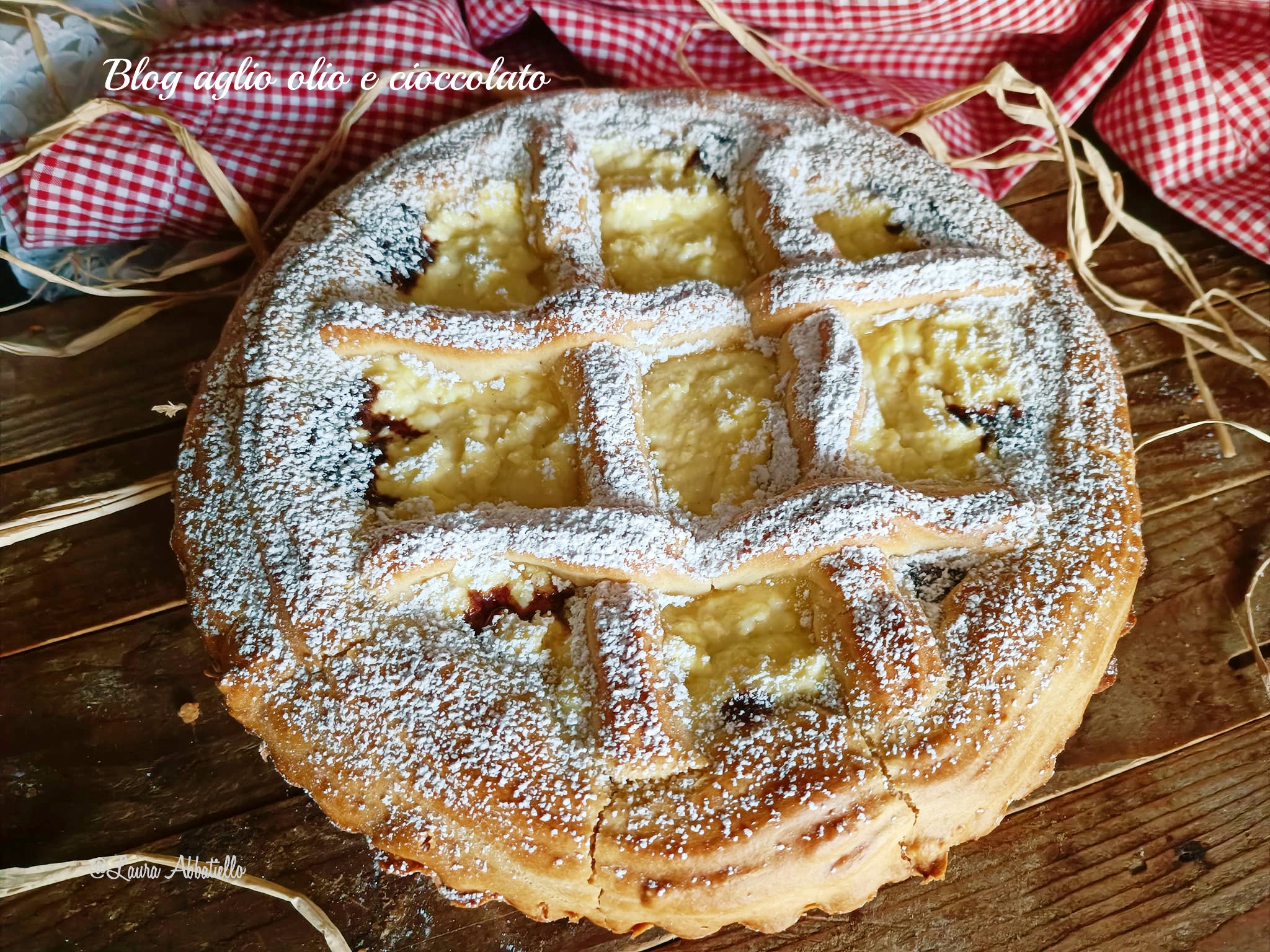 RICOTTA AND CHOCOLATE CHIP TART WITH SPOON SHORTCRUST PASTRY SO SOFT IT ALWAYS WINS EVERYONE OVER
