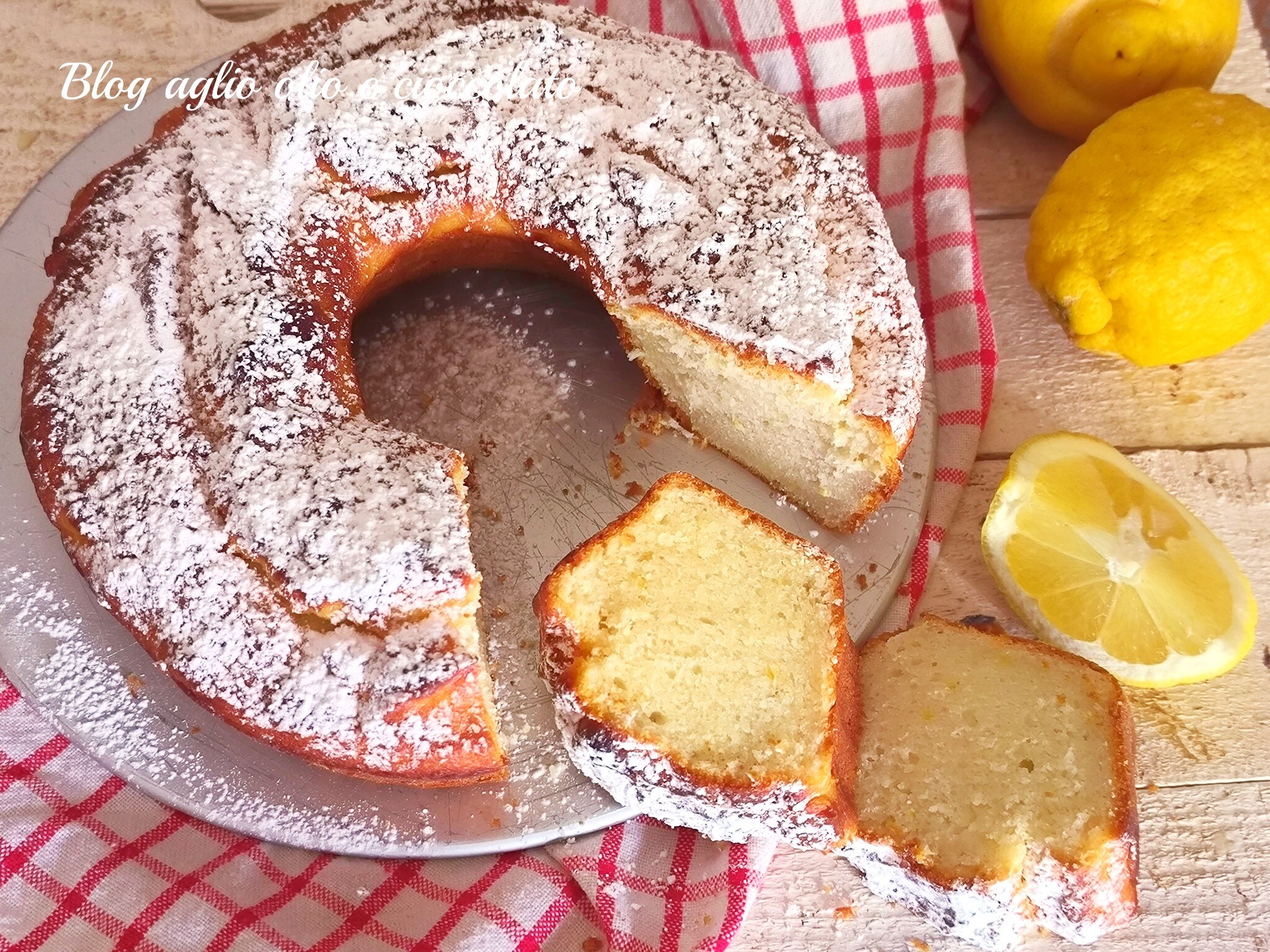 SOFT AND DELICATE RICOTTA AND LEMON RING CAKE WITH EGG WHITES: EASY AND TESTED SWEET RECIPE