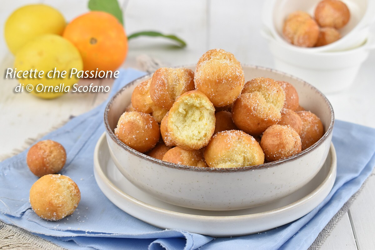 Soft and Quick Ricotta Castagnole