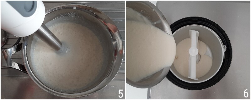 ricotta ice cream without eggs Roman recipe with or without ice cream maker the chicco di mais 3 blend