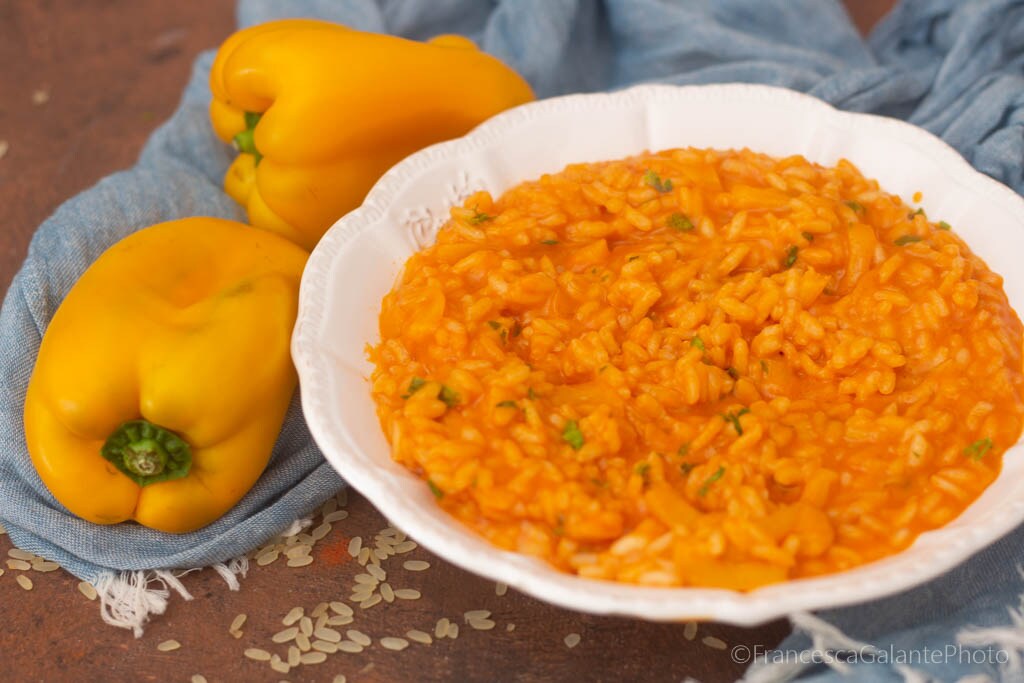 Creamy Risotto with Peppers