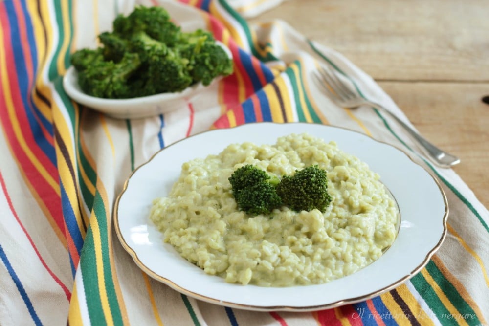 Risotto with Broccoli Cream