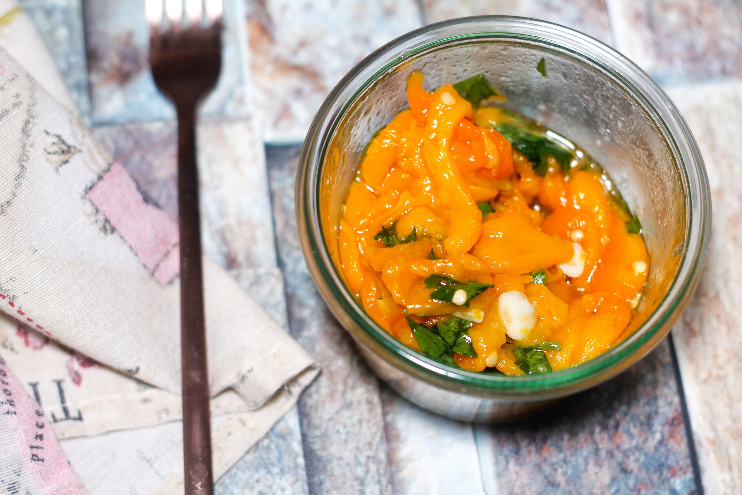 Roasted Peppers in Microwave Oven