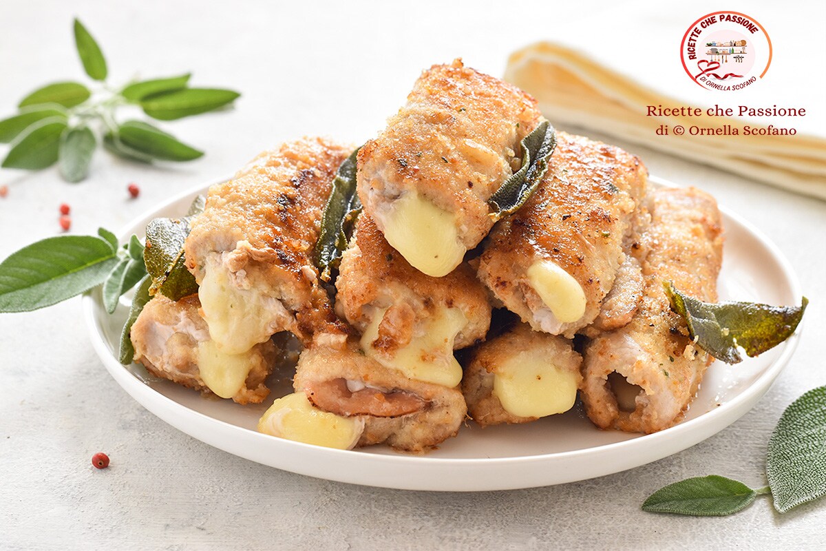 Thigh Rolls with Speck and Provola