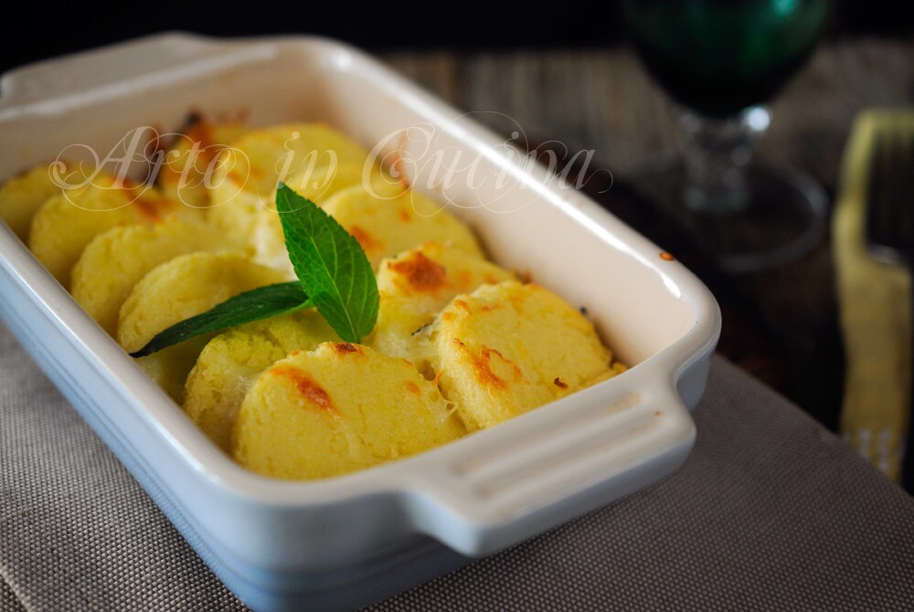 Roman-Style Gnocchi of Semolina Easy Recipe vickyart art in kitchen