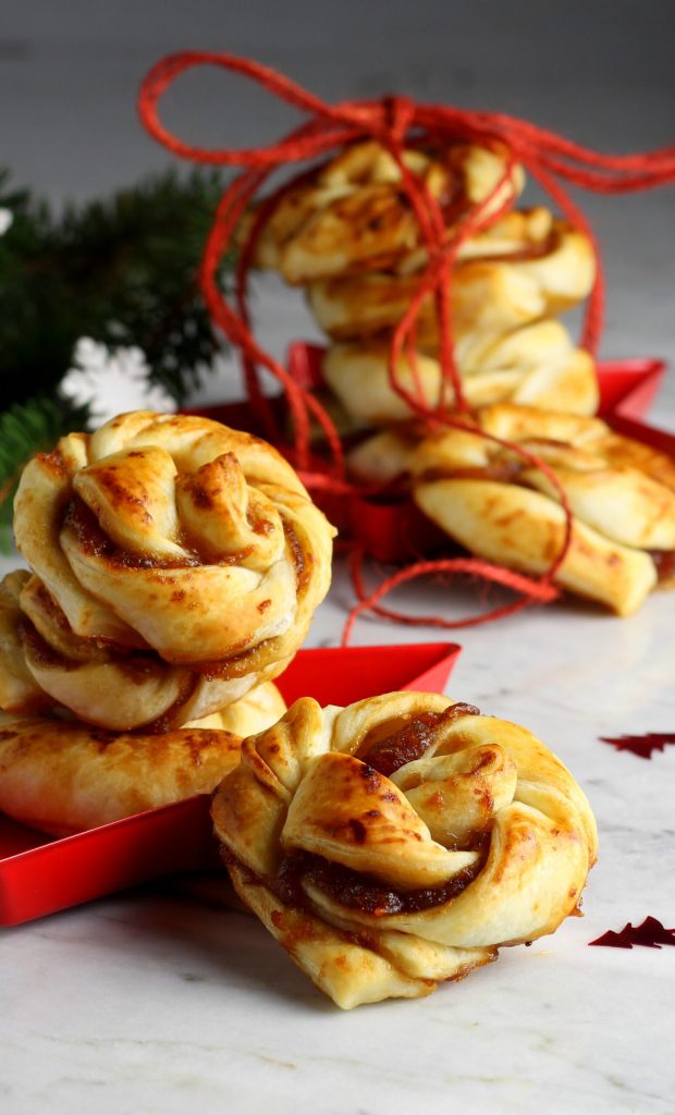 Puff Pastry Spirals with Spiced Jam