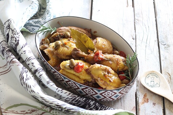Rooster in Electric Pressure Cooker