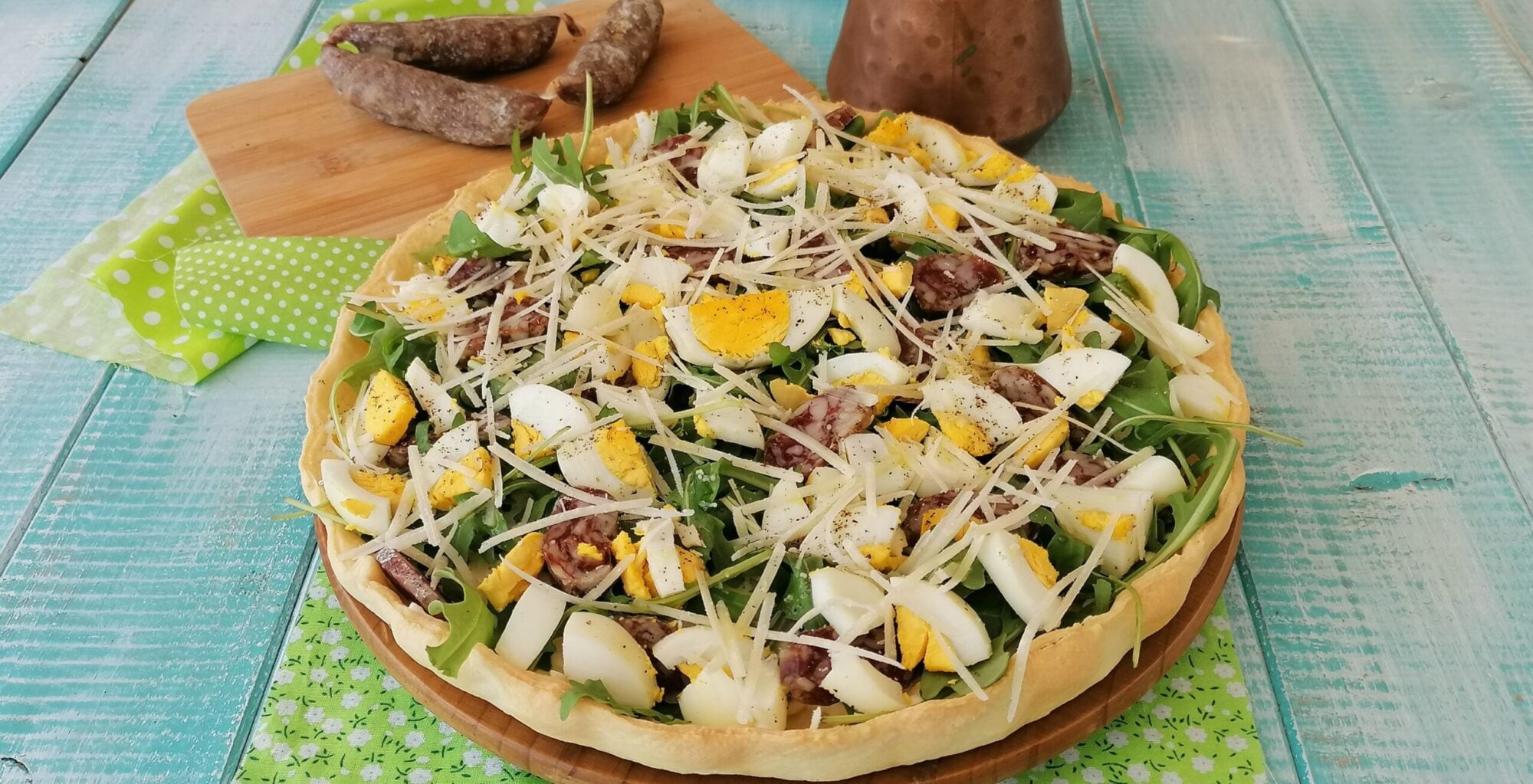 FANCY AND COLORFUL RUSTIC FARMER’S TART
