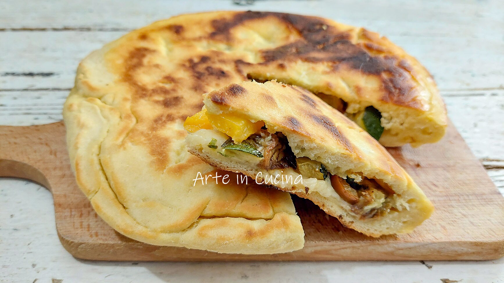 RUSTIC PIE with VEGETABLES by the glass