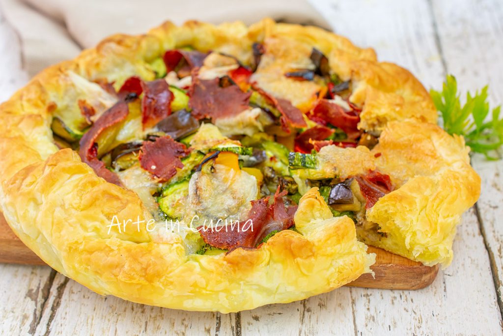 RUSTIC TART with VEGETABLES