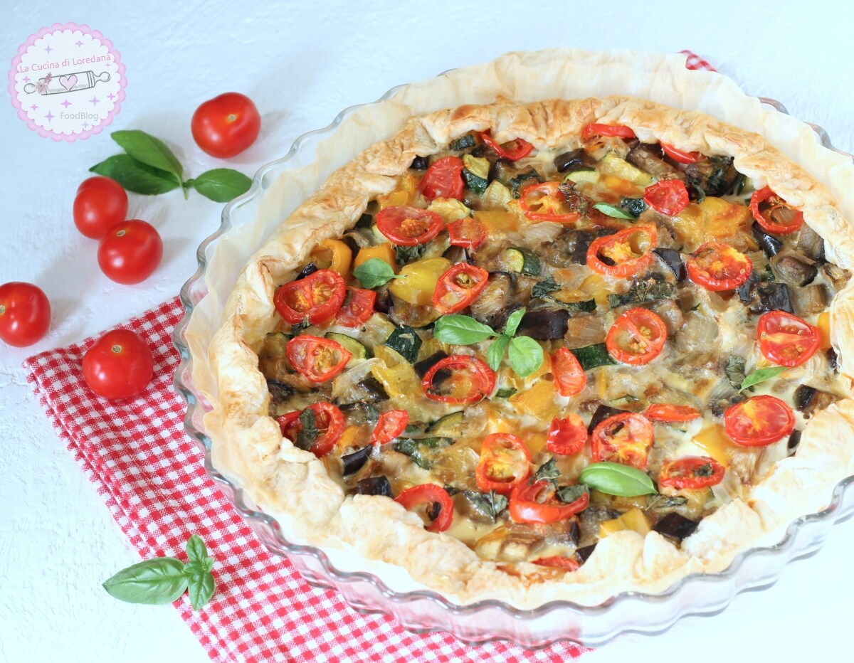 RUSTIC VEGETABLE PIE the tastiest savory pie