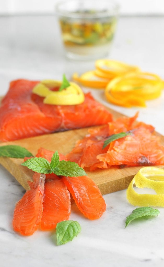 Fresh Dry-Marinated Salmon