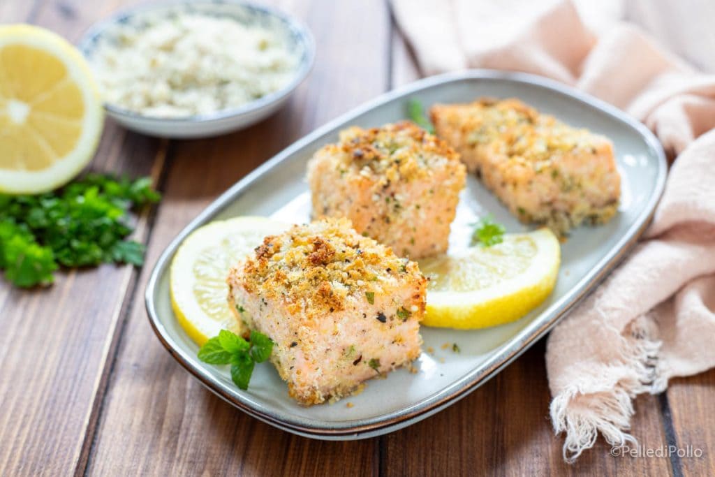 air fryer baked salmon fillet