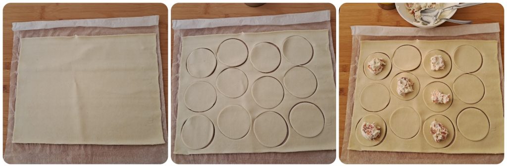 Salmon and Cheese Pockets