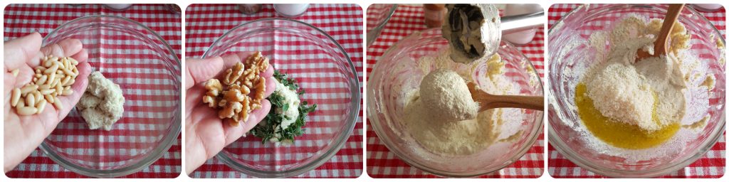 pansoti with walnut sauce