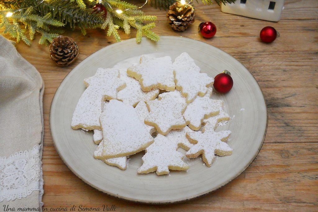 Santa Lucia shortbread cookies