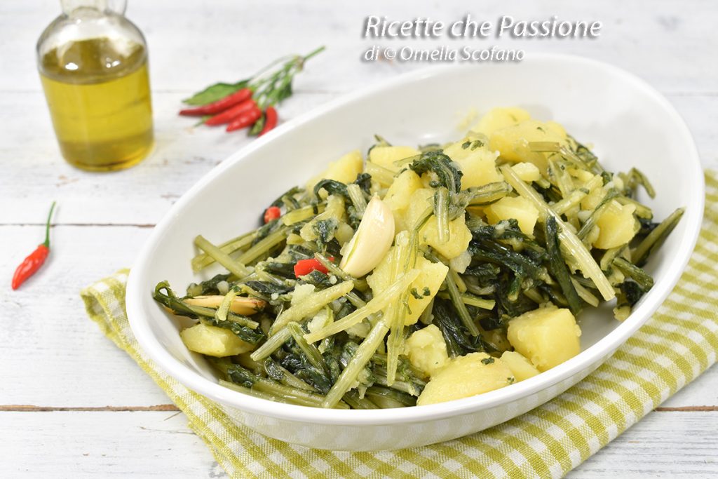 recipe sautéed chicory with potatoes