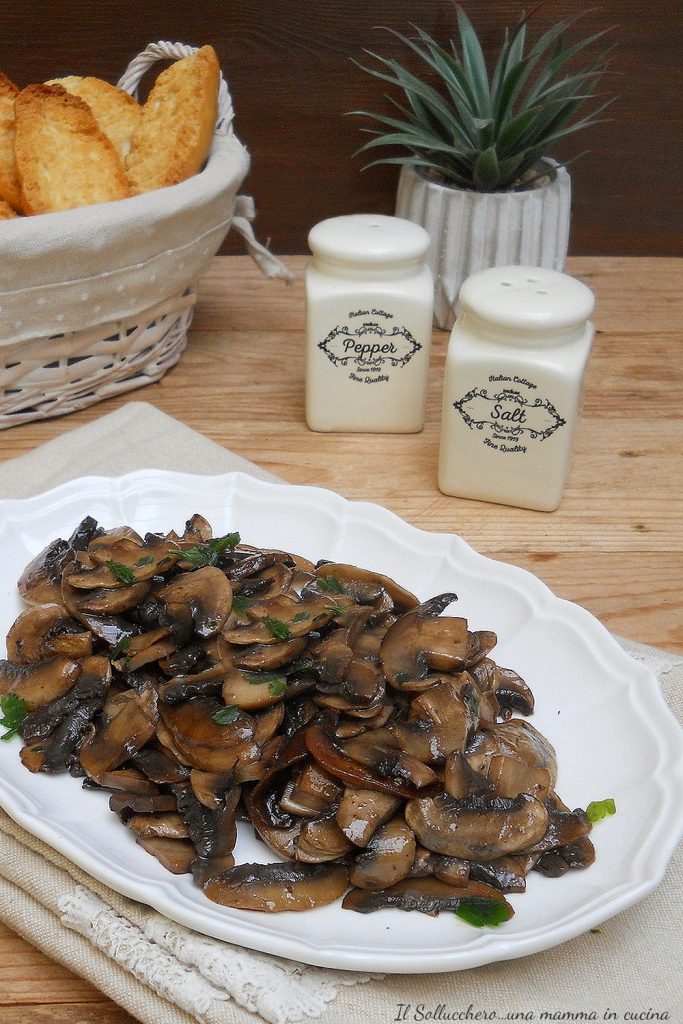 sautéed mushrooms vert
