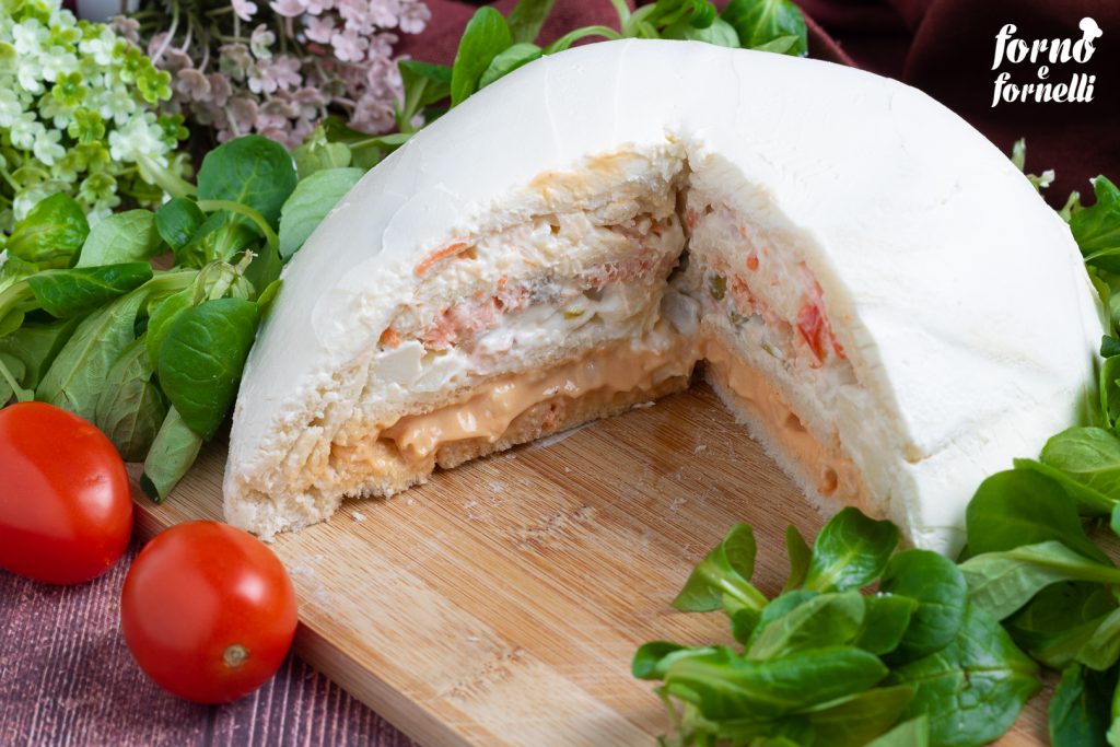 savory bread zuccotto