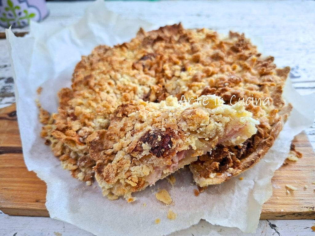 SAVORY CRUMBLE HAM and PROVOLONE