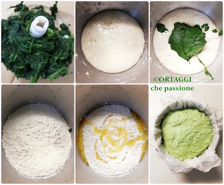 savory panettone - photo step SECOND dough