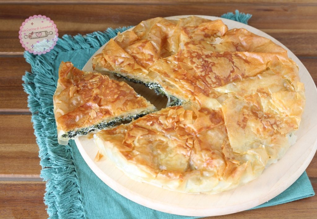 savory pie with fillo dough