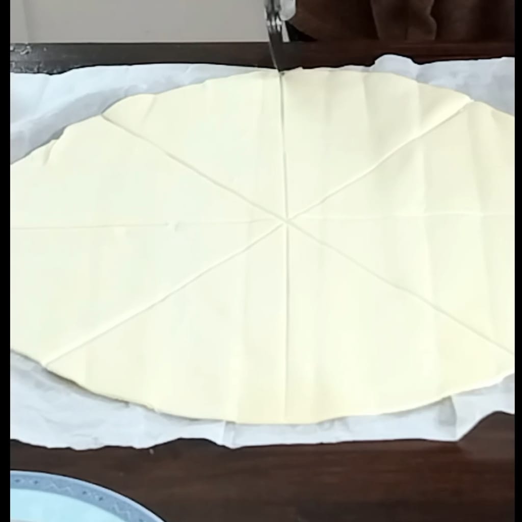 Savory Puff Pastry Pie with Cheesy Croissants