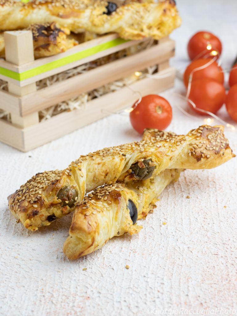 savory puff pastry twists