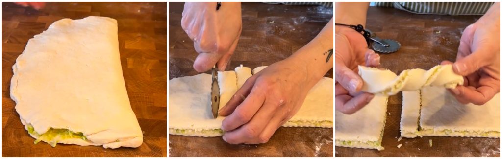 Savory Yogurt Braids in Air Fryer
