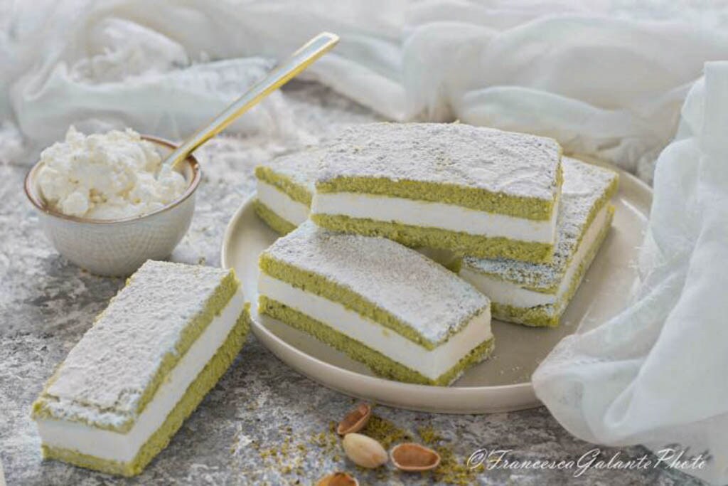Super Easy Pistachio Milk Slices
