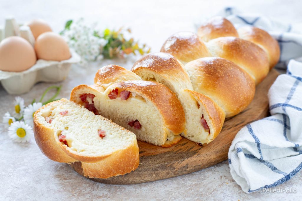 savory brioche braid
