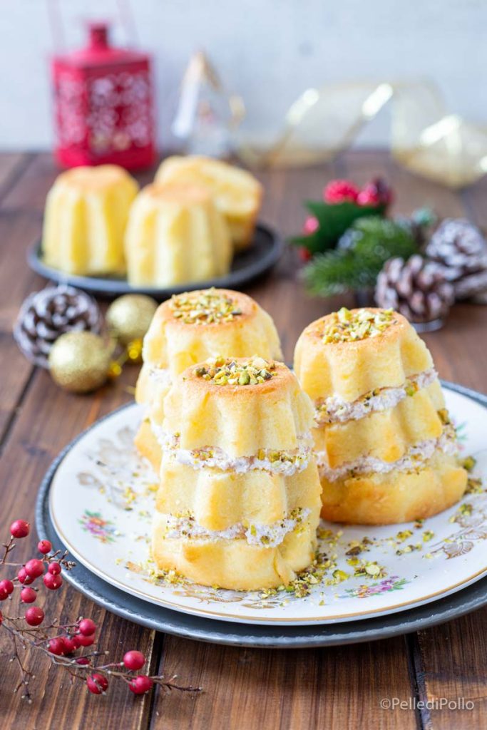 savory mini pandoro without rising