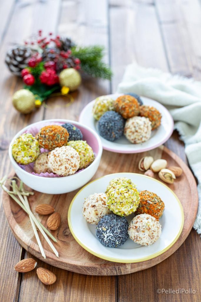 savory ricotta truffles