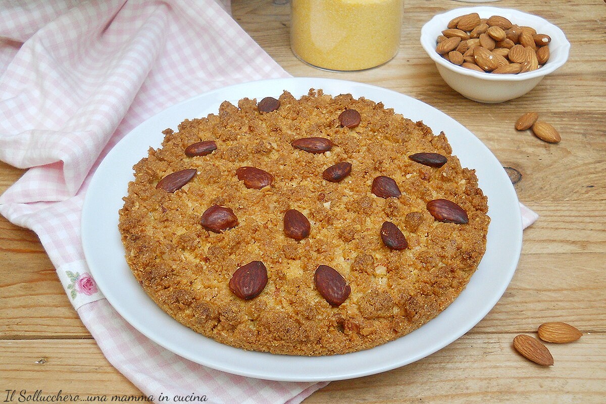 Sbrisolona Cake, Original Recipe from Mantua