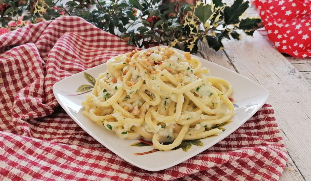 scialatielli with creamy cod