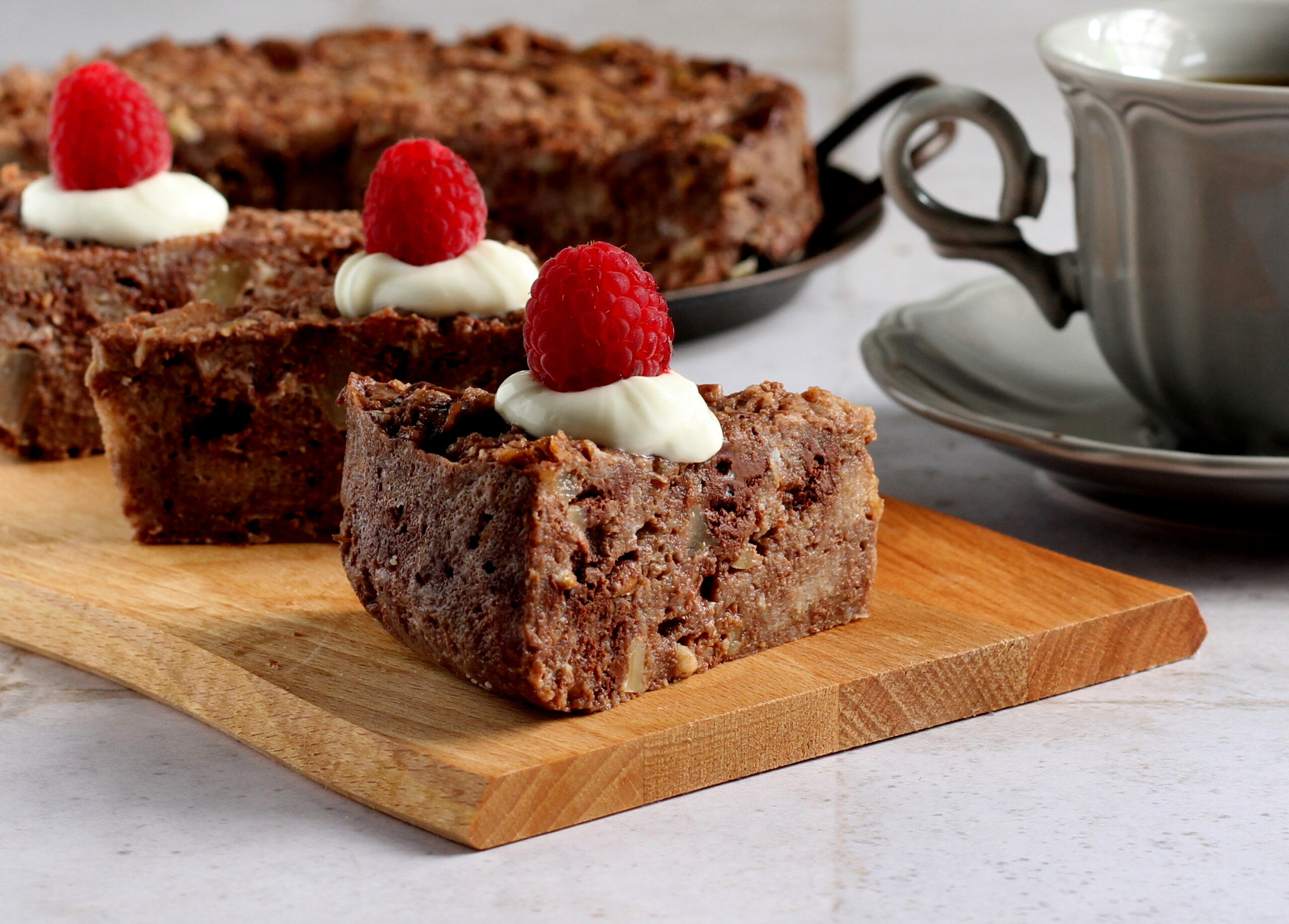 Pressure Cooker Bread Pudding