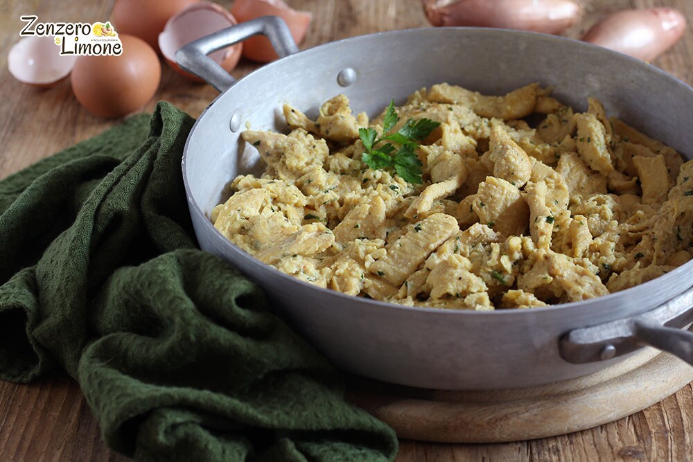Scrambled Chicken Strips