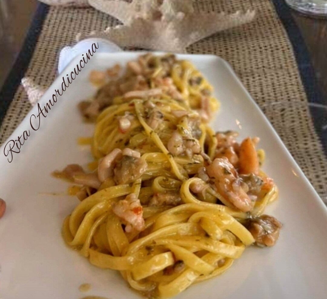 Fish White Ragù Tagliatelle