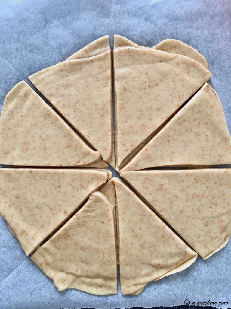 semi-whole spelt dough laminating