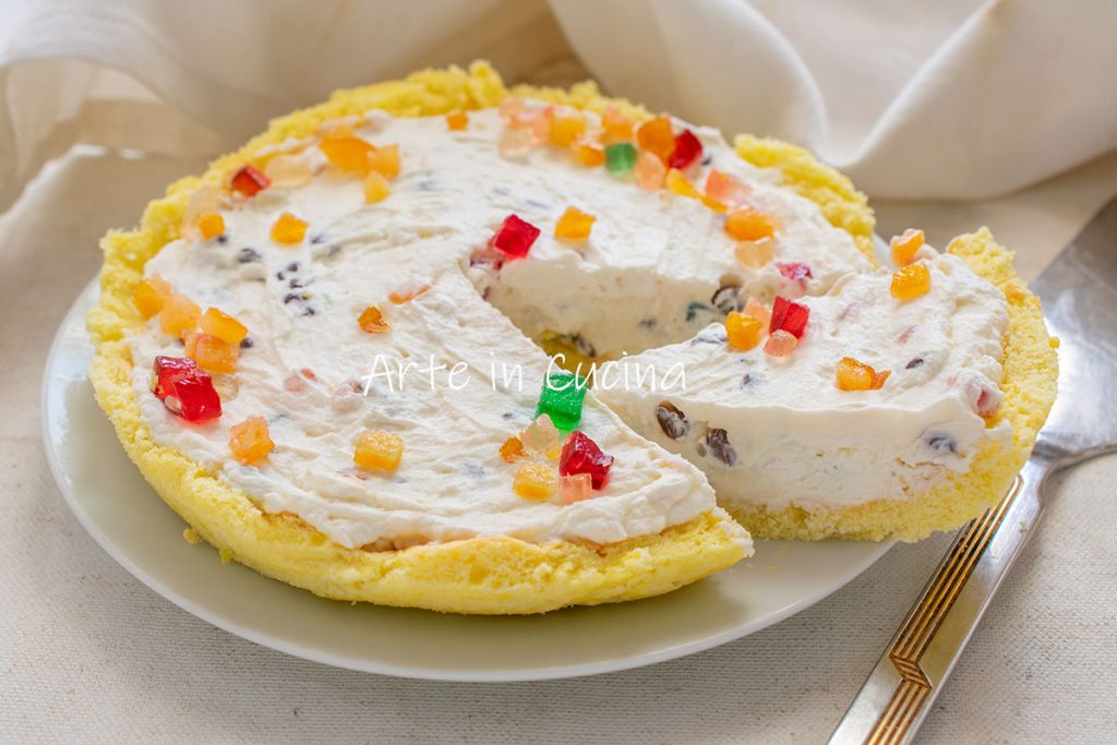 Sicilian Cannolo Semifreddo Tart