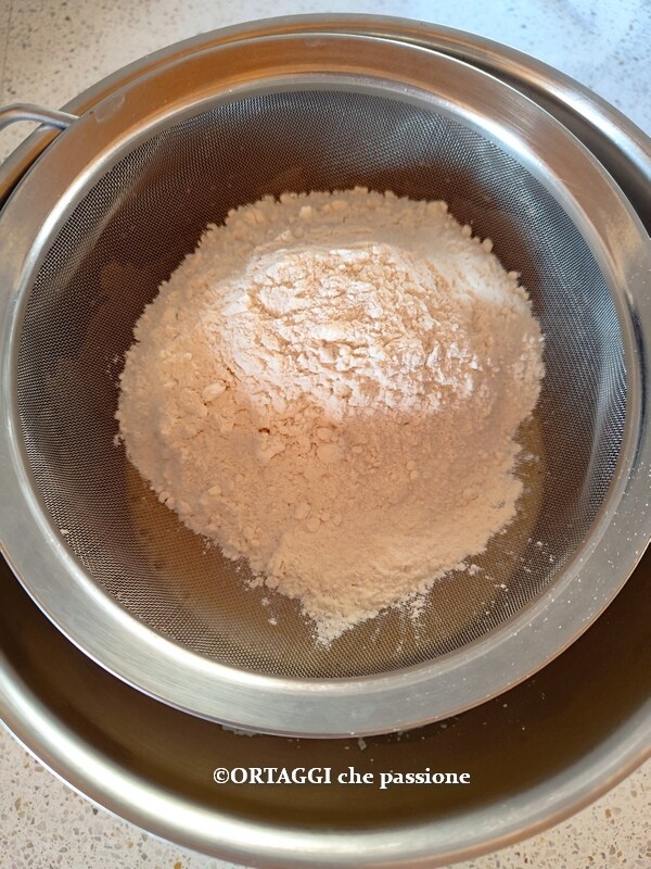 sift the flour