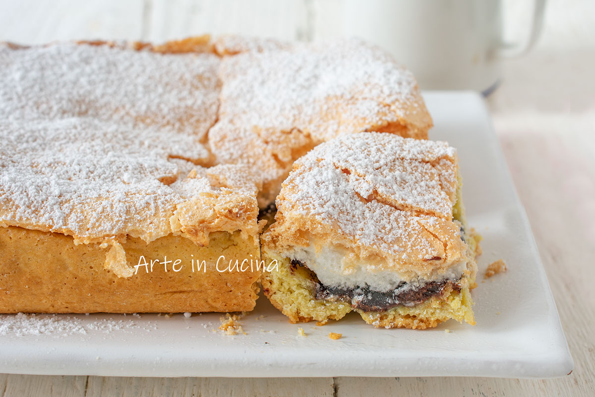 Slavic Cake Without Butter with Nutella