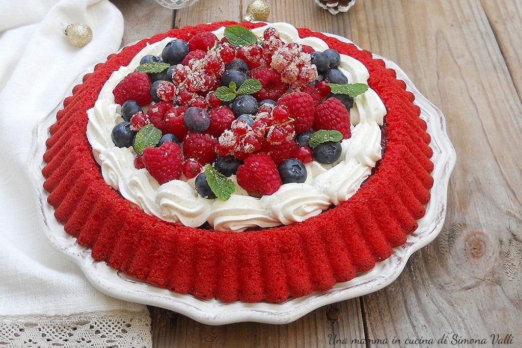 soft Christmas tart