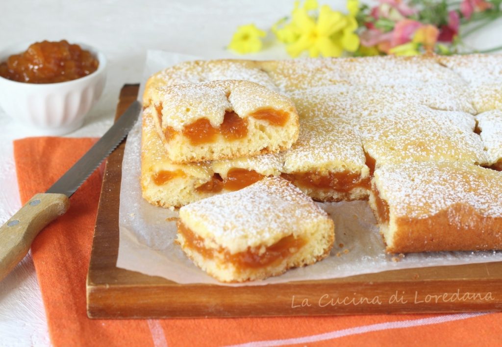 soft cake with jam