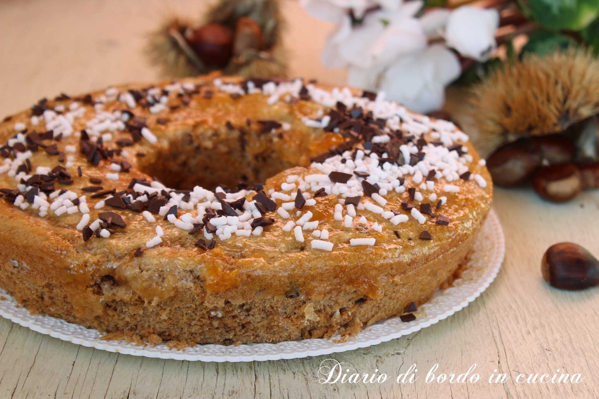 Soft Chestnut Bundt Cake