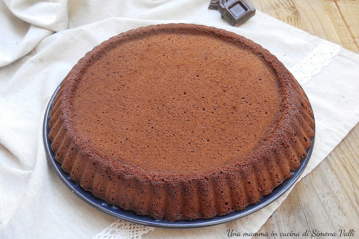 Soft Chocolate Tart, Basic Recipe for Smart Mold