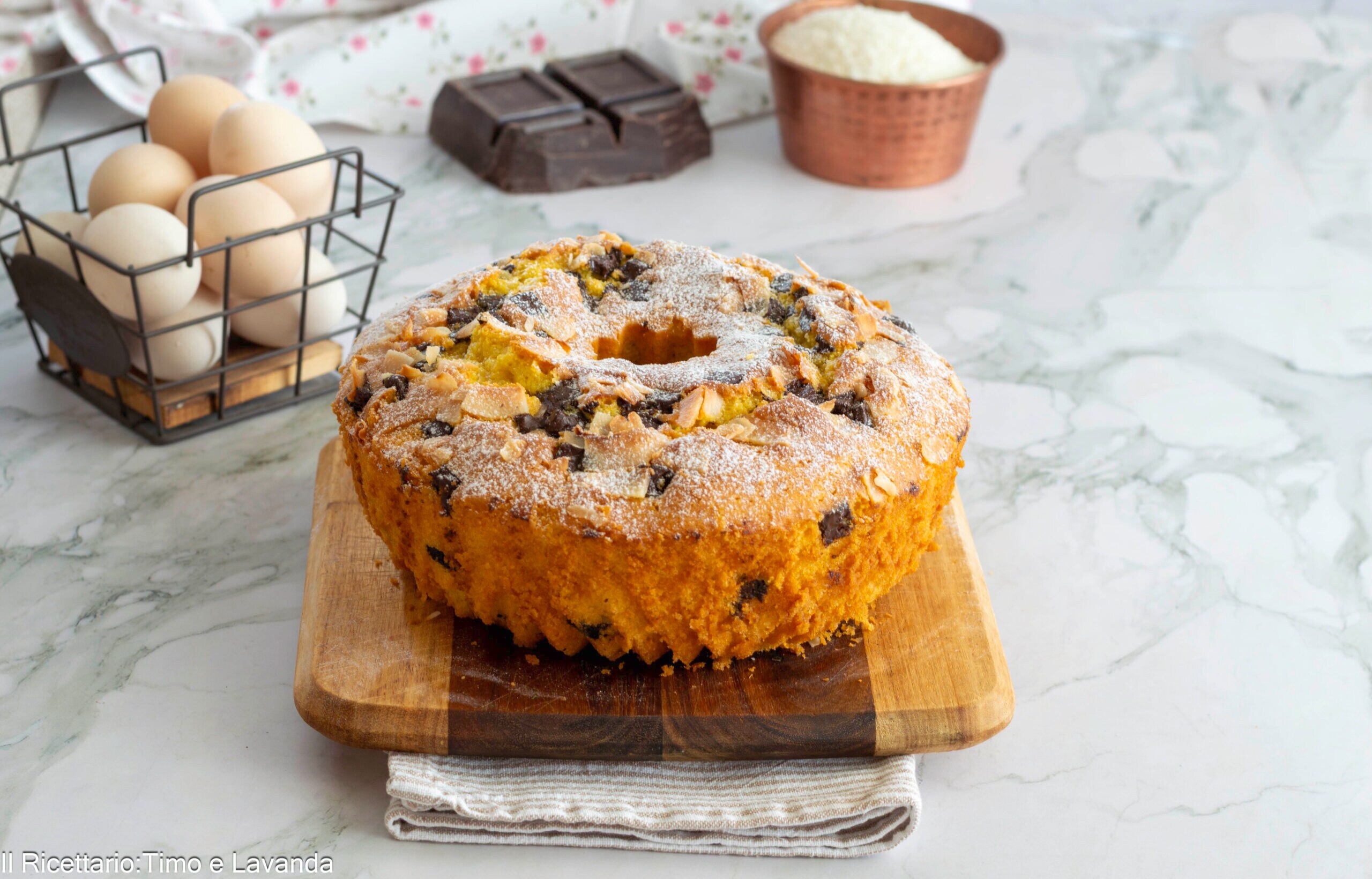 Soft Coconut Bundt Cake