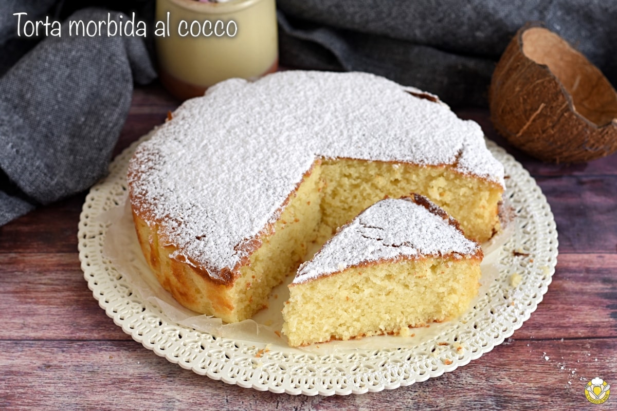 Soft Coconut Cake
